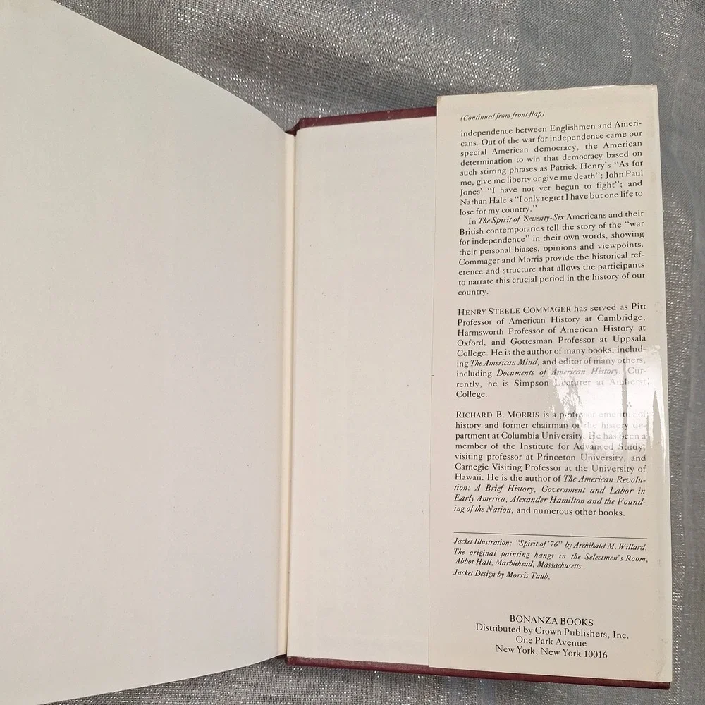 The Spirit Of 'Seventy-Six : The Story Of The American Revolution '76 Vintage